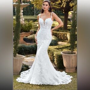 Sophia Tolli Y3106 Lace Wedding Dress